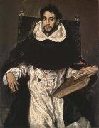 El Greco Fray Hortensio Felix Paravicino y Arteaga Spain oil painting artist